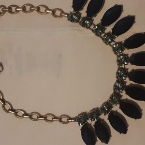 Jcrew..dark blue/light blue stone